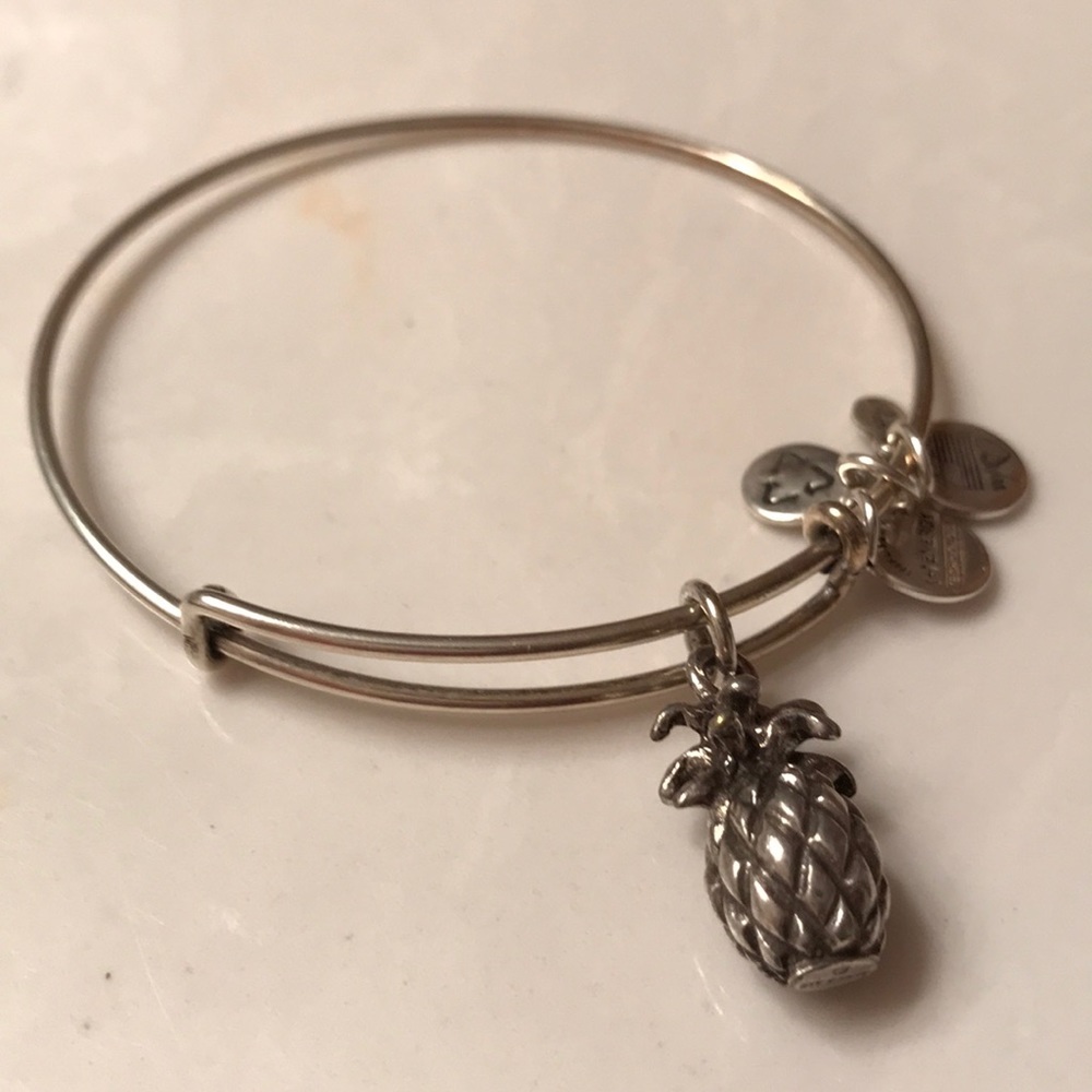Pineapple Alex and Ani Bangle